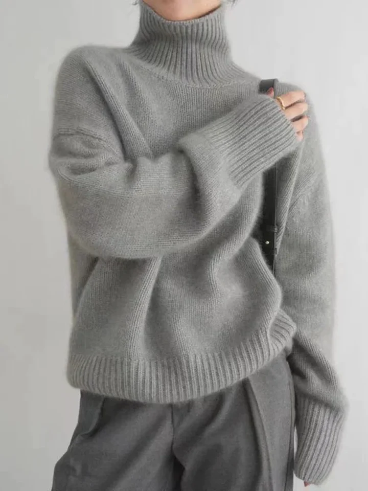 MICAELA | Elegant turtleneck tröja
