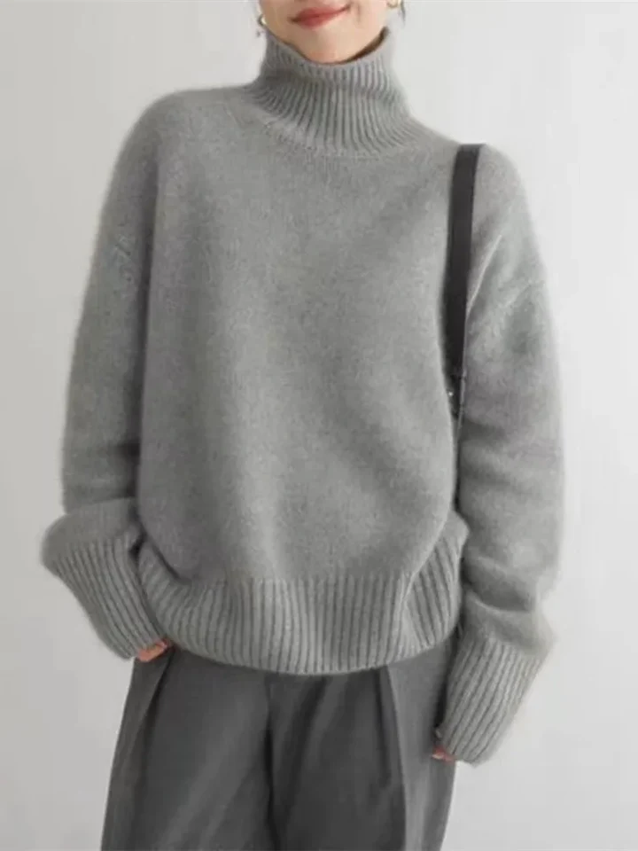 MICAELA | Elegant turtleneck tröja