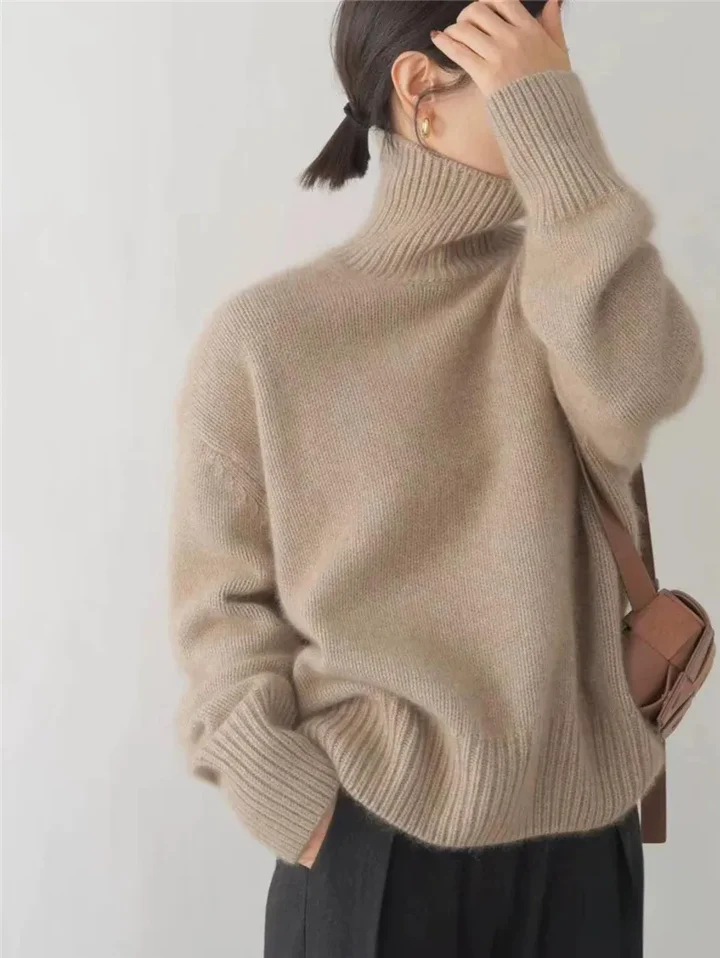 MICAELA | Elegant turtleneck tröja