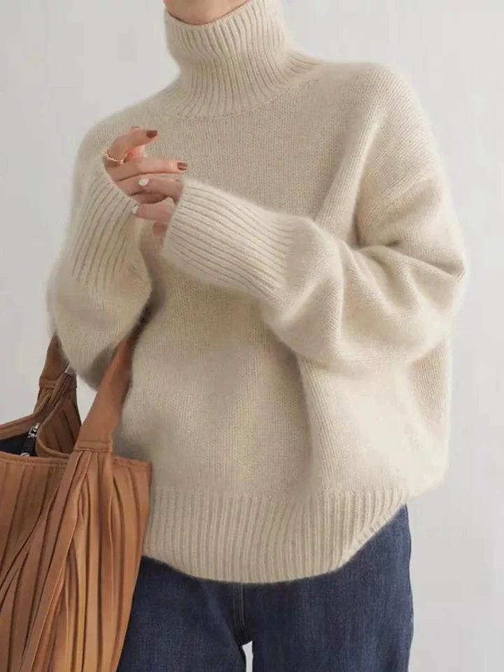 MICAELA | Elegant turtleneck tröja