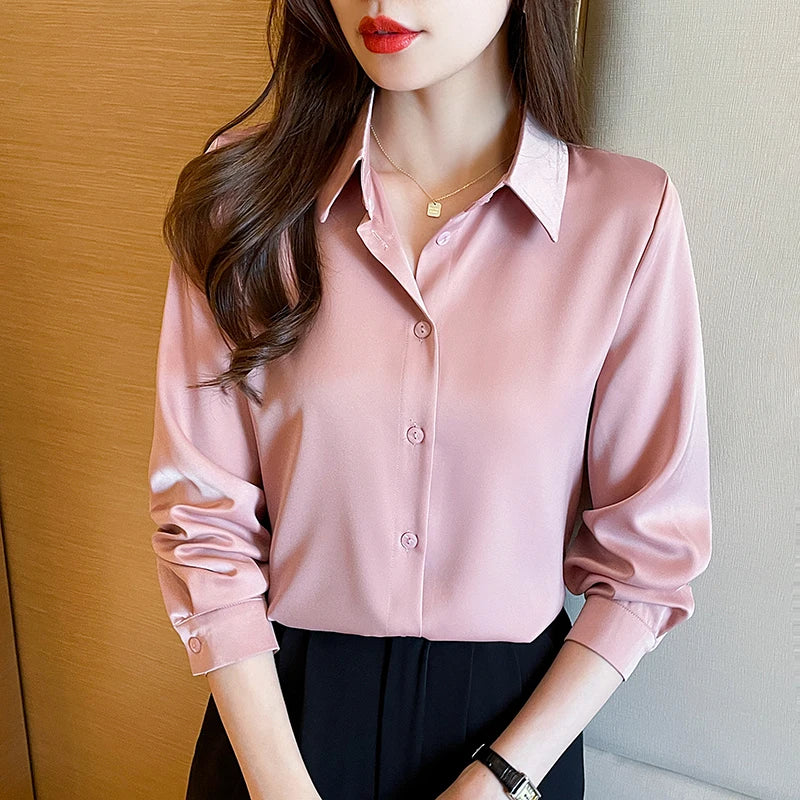 Clara | Satinblus
