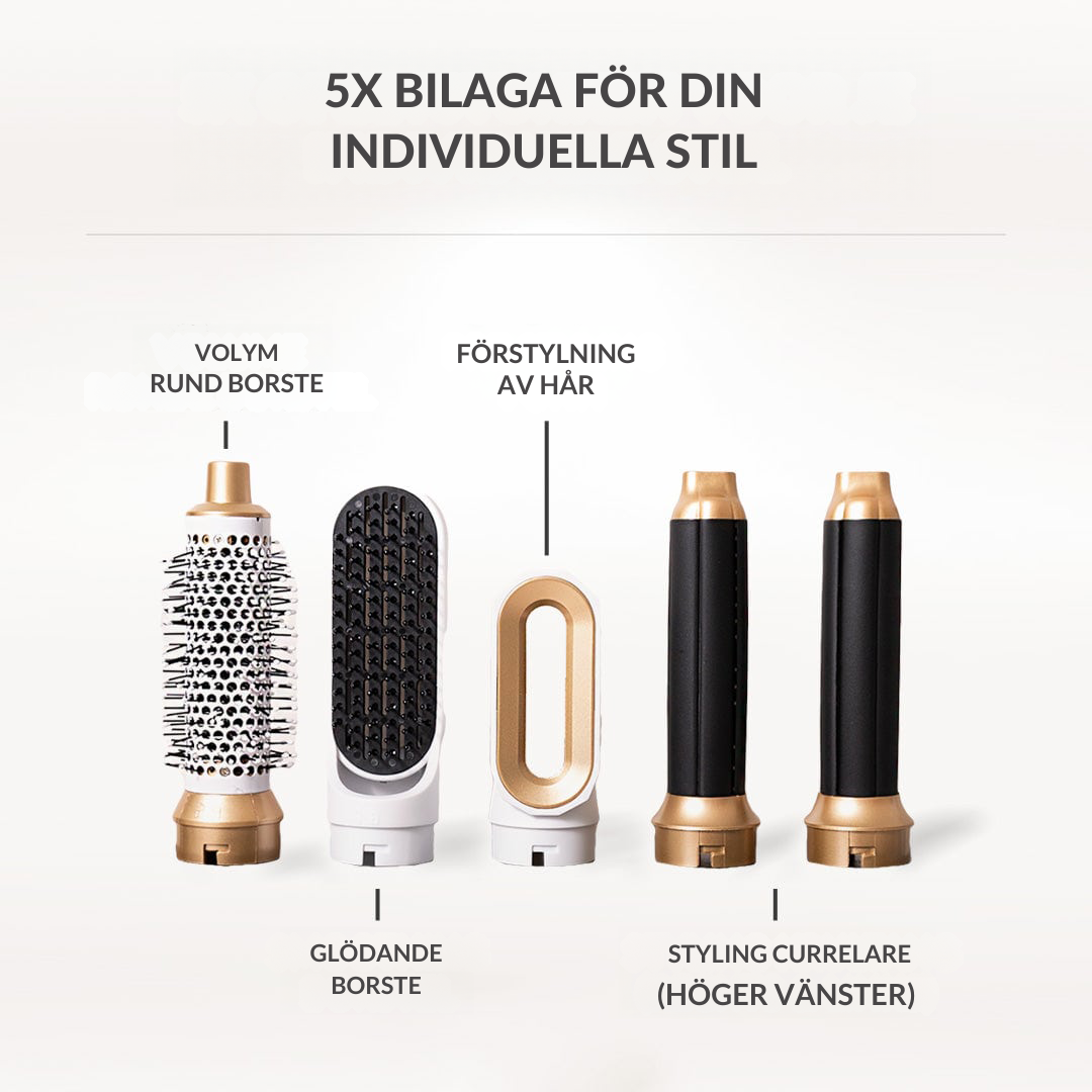 HairWrap Pro | 5 i 1 Plattång