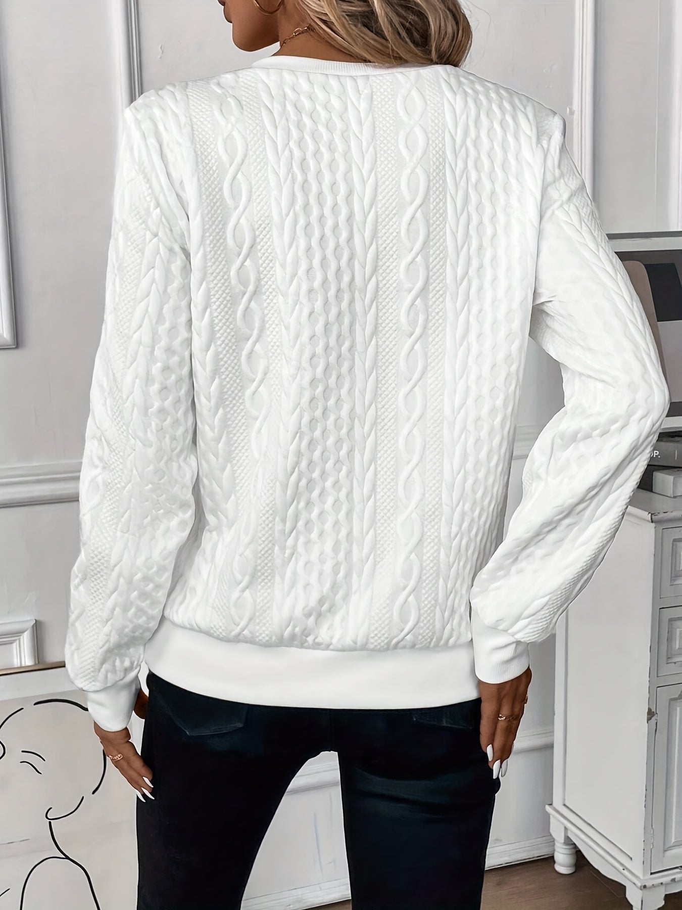 Julia™ - Elegant stilren stickad tröja (1+1 Gratis)