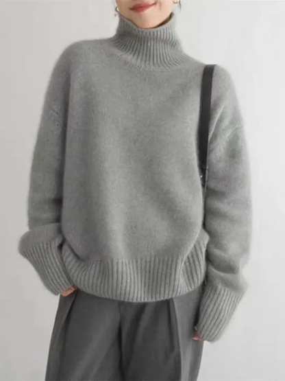 MICAELA | Elegant turtleneck tröja