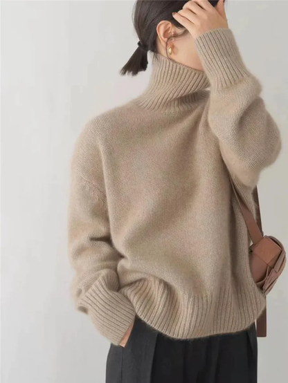 MICAELA | Elegant turtleneck tröja
